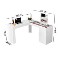 Escrivaninha Penteadeira c/Nicho 136 Bran-D'Rossi - 2