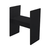 Mesa Call Center Preto Em Mdf - 1