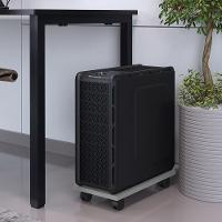 Suporte Para Cpu Com Rodízios Cyber L03 Cinza