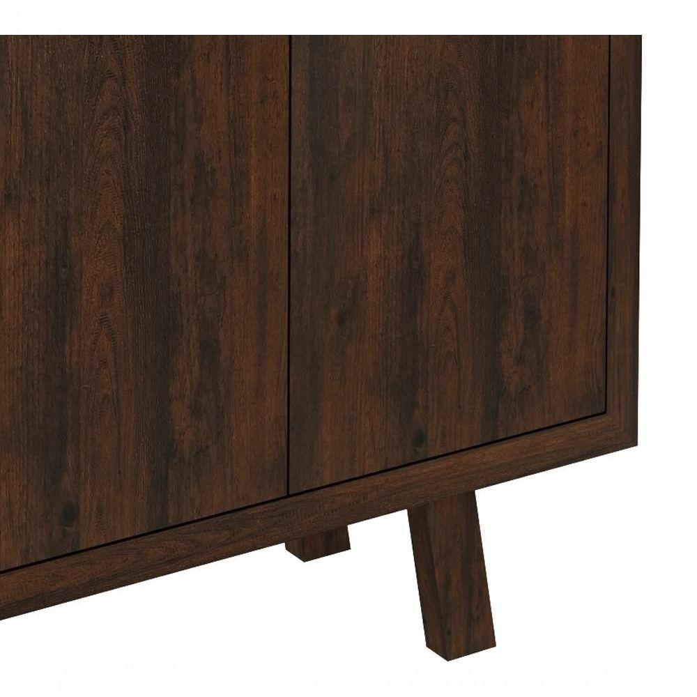 Armario Balcão Para Escritório Me4120 Rustico Rustico - 7