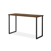 Escrivaninha Office 1,20 Klm Móveis Amadeirado Com Preto - 1