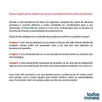 Mesa De Reunião Retangular 260 X 120 Cm Pé Tubular Pe25 Em Mdp Cinza Base Cinza - 2