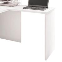 Mesa Escrivaninha Parati L01 Com Extensor - Doce Sonho Móveis Branco - 2