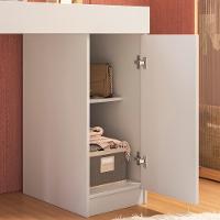 Escrivaninha Penteadeira Marih 121 Cm Branco Cinamomo Mell Mbl Branco Cinamomo Mell - 3