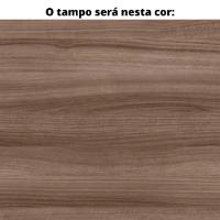 Mesa De Reunião Com Caixa De Tomada Retangular 260 X 120 Cm Pé Tubular Pe25 Mdp Walnut Base Branco - 2