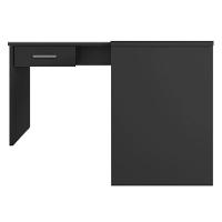 Mesa Escrivaninha Parati L01 Com Extensor E 1 Gaveta - Doce Sonho Móveis Preto - 5