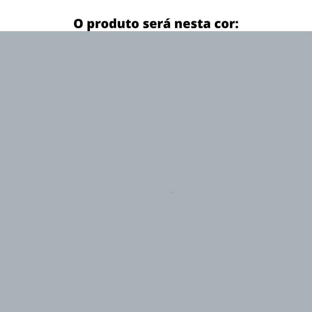 Mesa De Escritório Pé Painel Pe25 Em Mdp 170 X 70 Cm Cinza Com Base Cinza - 3