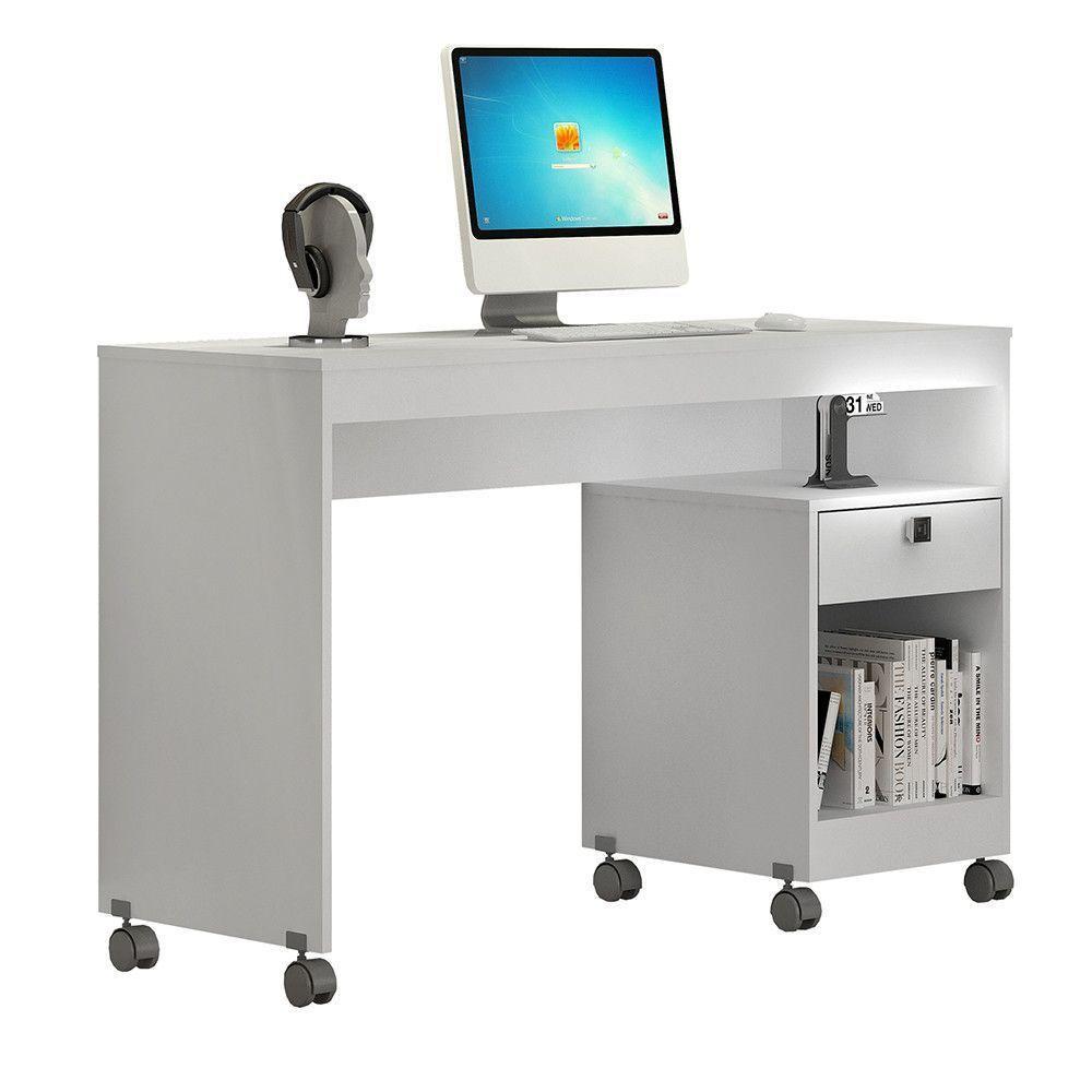 Mesa Para Computador Giga Valdemóveis Branco - 7