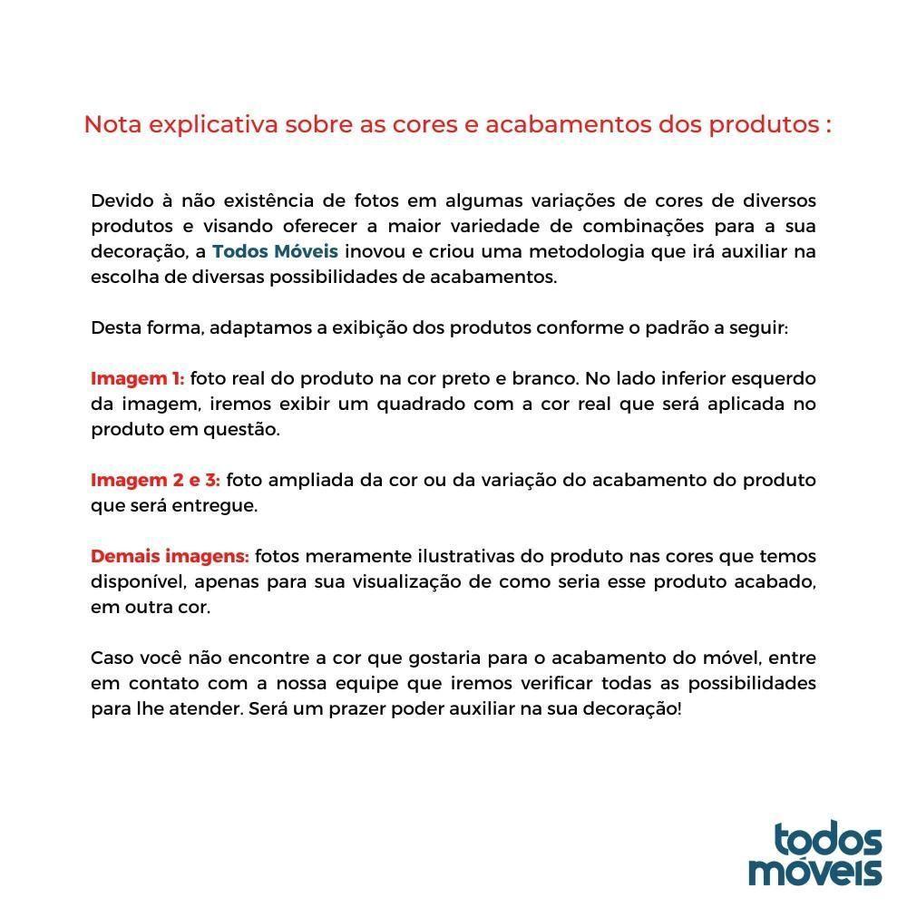 Mesa De Escritório Pé Painel Pe25 Em Mdp 90 X 45 Cm Preta Com Base Preta - 2