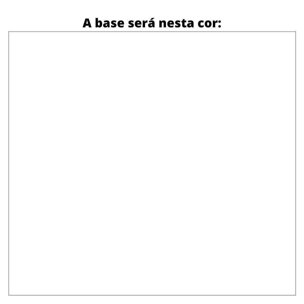 Mesa De Escritório Pé Painel Pe25 Em Mdp 150 X 60 Cm Cor Noce Naturalle E Base Branca - 5