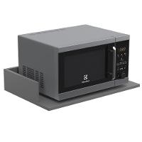 Suporte Suspenso Para Micro-ondas Forno 60x40 Cm Class L03 Cinza - 5