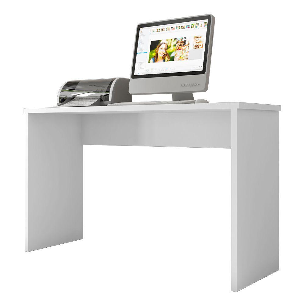 Mesa Para Escritório Parati L01 Branco - Adj Decor - 1