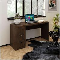 Mesa Para Computador 3 Gavetas Me4102 Rústico - 5