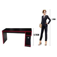 Mesa Para Computador Notebook Gamer 136cm Player F02 Preto/vermelho - 3