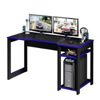 Mesa Para Computador Notebook Gamer Me4152 Preto/azul - 1