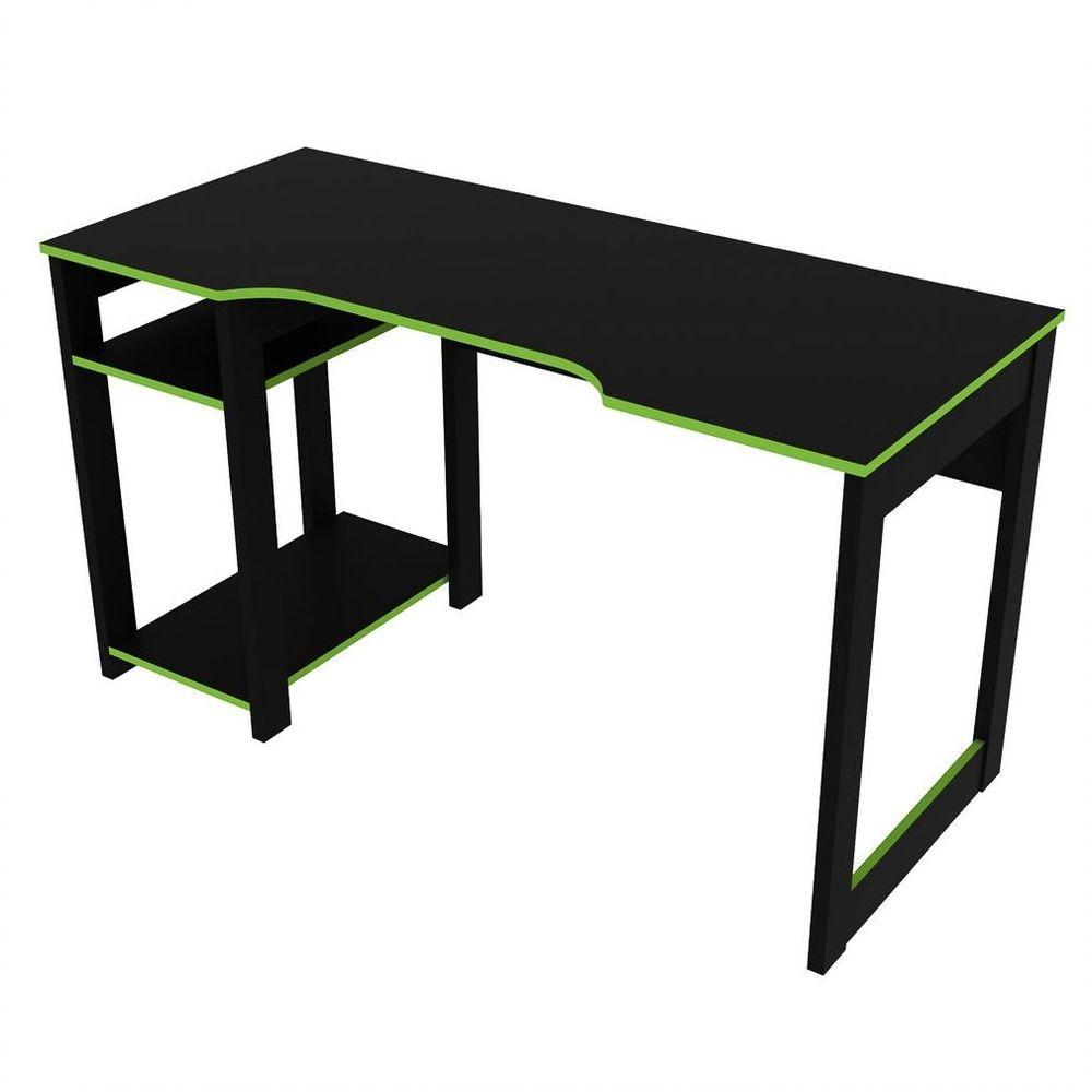 Mesa Para Computador Notebook Gamer Me4152 Preto/verde - 3
