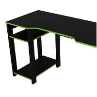Mesa Para Computador Notebook Gamer Me4152 Preto/verde