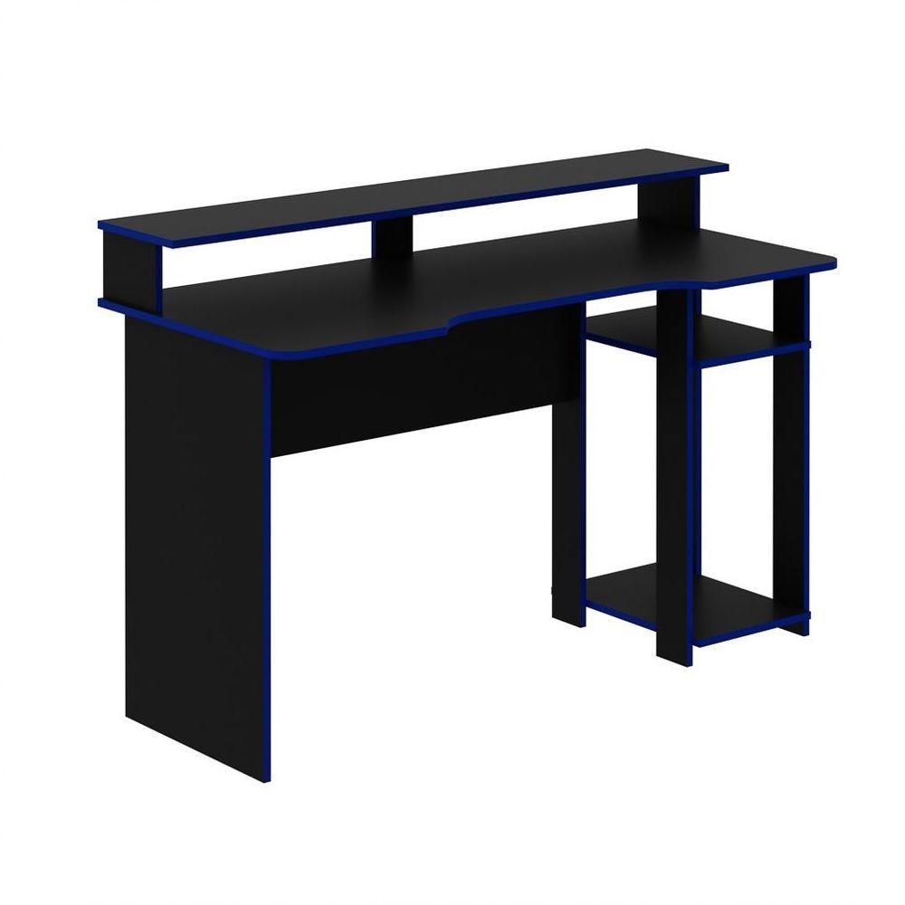 Mesa Para Computador Notebook Gamer Me4153 Preto/azul - 3