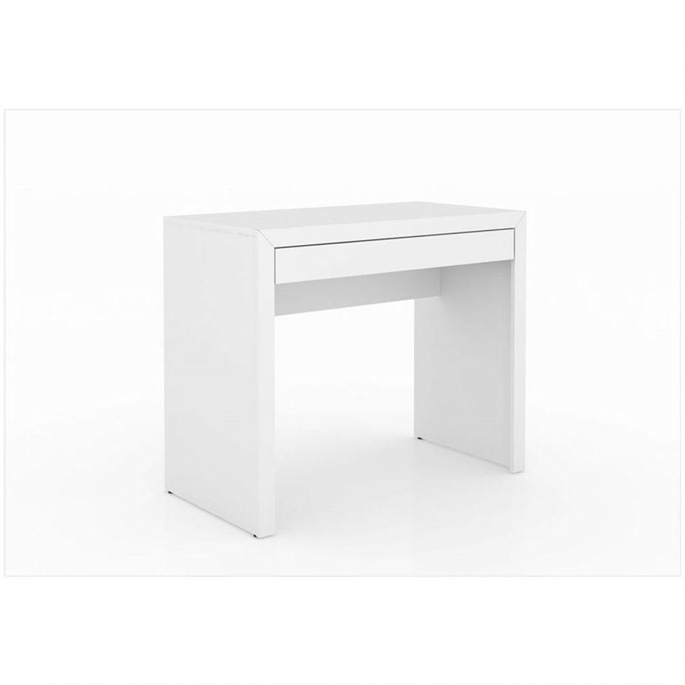 Mesa Para Home Office Com Gaveta Me4107 Branco - Tecno Mobili - 1