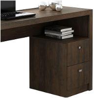 Mesa Para Computador Escrivaninha 2 Gavetas Me4130 Rústico