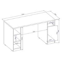 Mesa Para Computador Notebook Gamer 136cm Player Pro F02 Preto/vermelho - 2