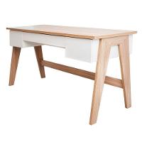 Mesa Para Computador Escrivaninha Trend 3 Gavetas Hanover/off White - 1