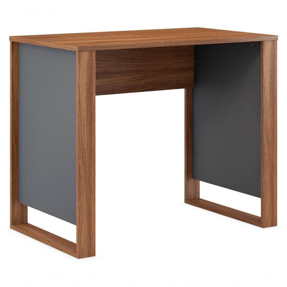 Mesa Escrivaninha Para Computador Office Grafito - 2