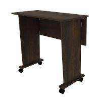 Mesa Para Notebook Com Rodízios Me4117 Rústico - 1