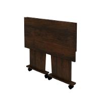 Mesa Para Notebook Com Rodízios Me4117 Rústico - 3