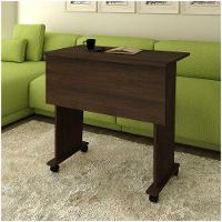 Mesa Para Notebook Com Rodízios Me4117 Rústico - 5