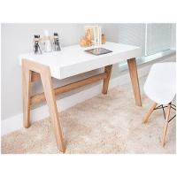 Mesa Para Computador Escrivaninha Trend 2 Gavetas Hanover/off White - 5