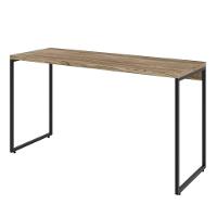 Kit 2 Mesas De Escritório Office 135Cm Estilo Industrial Prisma C08 Carvalho - Mpozenato - 3