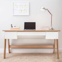 Mesa Para Computador Escrivaninha Trend 3 Gavetas Artesano - 1