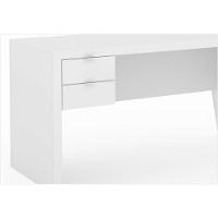 Mesa Para Escritório Com 02 Gavetas Me4122 Branco - Tecno Mobili - 7