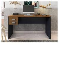 Mesa Para Computador Studio 1,3 C/Gavteiro Preto Tex Argan - 1