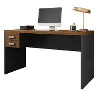 Mesa Para Computador Studio 1,3 C/Gavteiro Preto Tex Argan