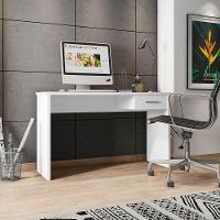 Mesa para Escritório Home Office com Gaveta Emma Branco - 11
