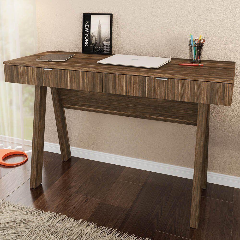 Escrivaninha para Home Office Nogal Tecno Mobili - 8
