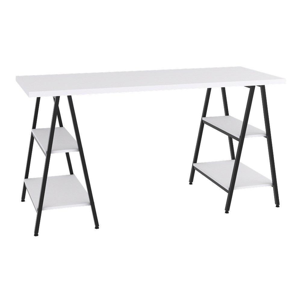 Mesa Escrivaninha 150cm Estilo Industrial Prisma Chess - 4