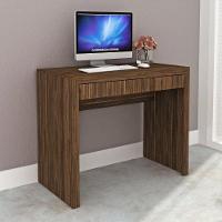 Mesa para Home Office com Gaveta Me4107 Nogal Tecno Mobili - 2
