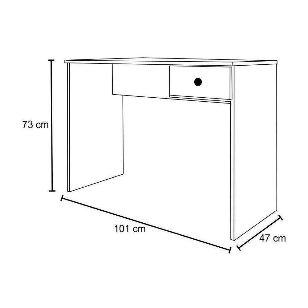 Mesa para Computador Notebook Escrivaninha 101cm Dubai L03 - 5