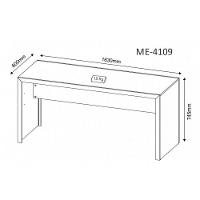 Mesa para Home Office 163cm ME4109 Branco Tecno Mobili - 7