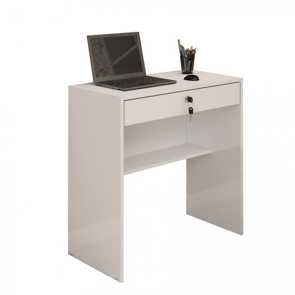 Mesa Escrivaninha Andorinha Jcm Movelaria Branco - 6