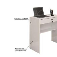Mesa Escrivaninha Andorinha Jcm Movelaria Branco - 5