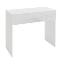 Escrivaninha P/ Notebook Cooler Branco Com 1 Gaveta Artely - 8