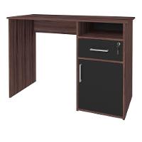 Mesa para Escritório 1 Porta 1 Gaveta Mobile Hall preto - 3