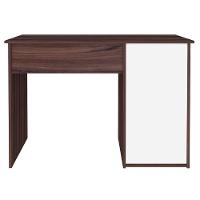 Mesa para Escritório 1 Porta 1 Gaveta Mobile Hall Ipê/branco - 3