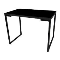 Mesa para Computador Escrivaninha Porto 90cm Preto - 3