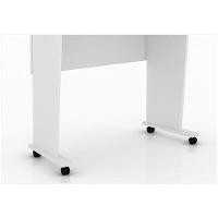 Mesa Para Notebook Com Rodízios Branco - 7
