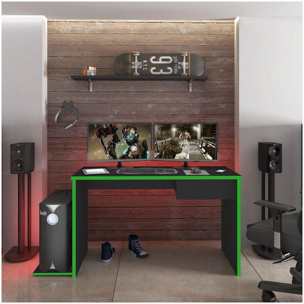 Mesa para Computador Notebook Desk Game Drx 8000 1 Gaveta - 7